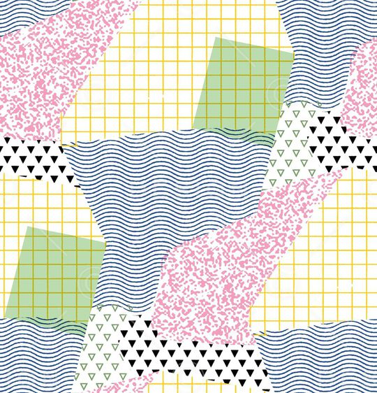 几何印花华亿平台图片