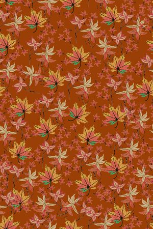 枫叶印花华亿平台图片