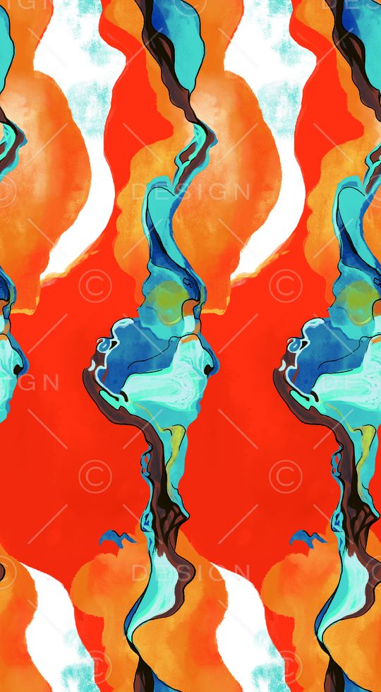 水彩印花华亿平台图片