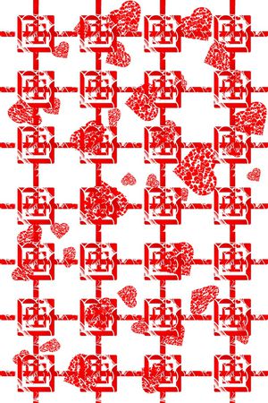 爱心印花华亿平台图片