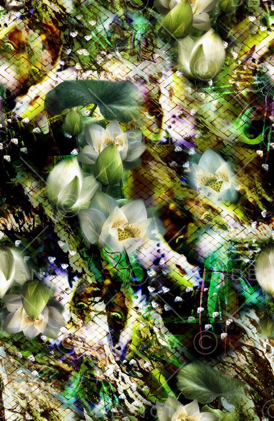 抽象印花华亿平台图片