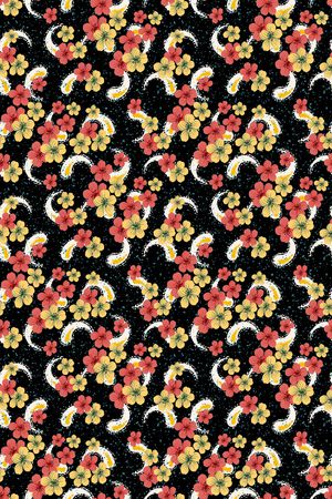 复古印花华亿平台图片