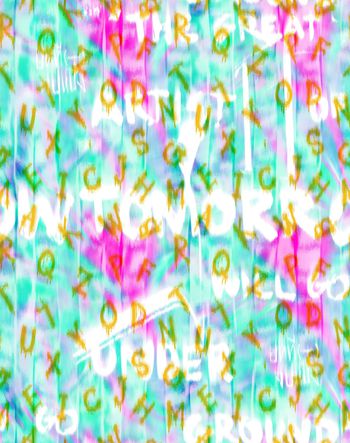 字母印花华亿平台图片