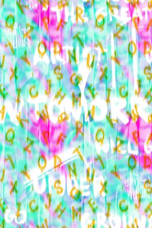 字母印花华亿平台图片