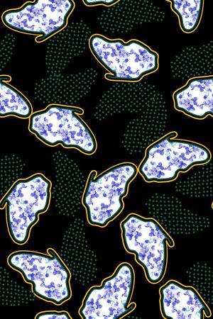 真丝印花华亿平台图片