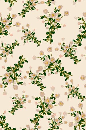 绿植树叶印花华亿平台图片