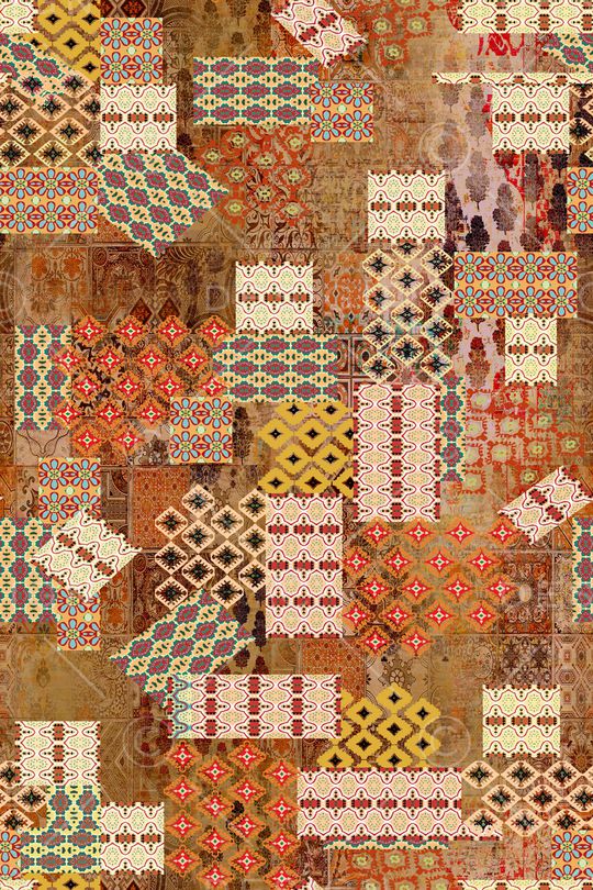 民族风印花华亿平台图片