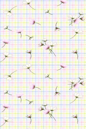 格子印花华亿平台图片