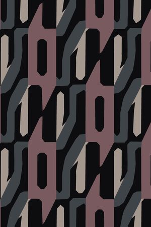 几何印花华亿平台图片