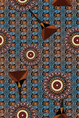 几何印花华亿平台图片