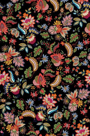 复古印花华亿平台图片