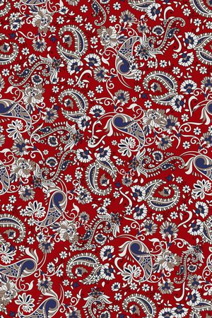 佩斯利印花华亿平台图片