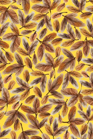 绿植树叶印花华亿平台图片