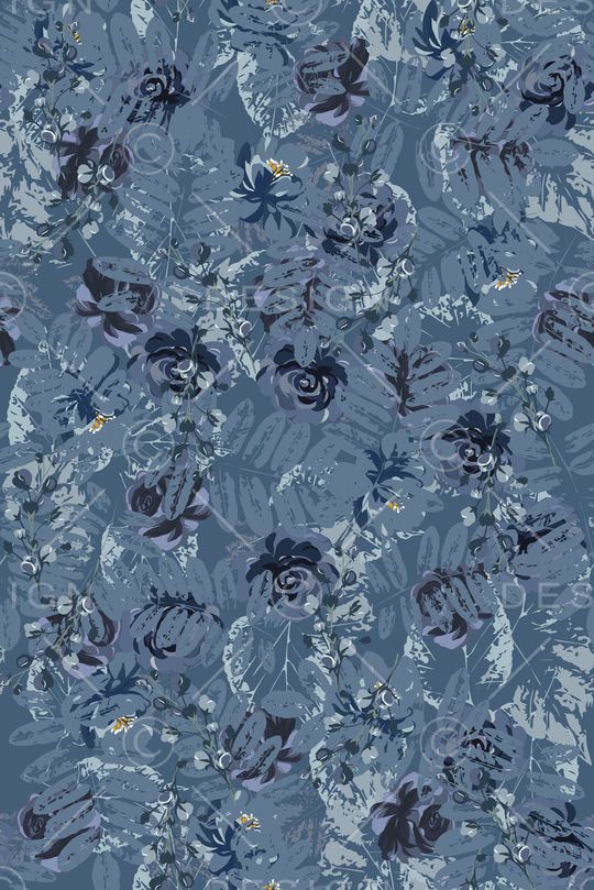 绿植树叶印花华亿平台图片