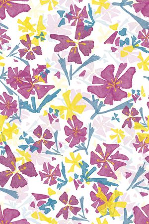 小清新印花华亿平台图片