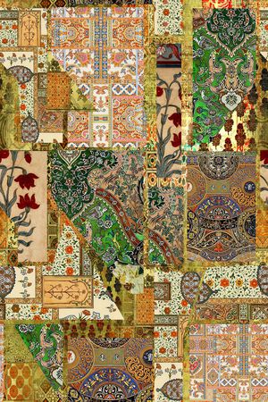 民族风印花华亿平台图片