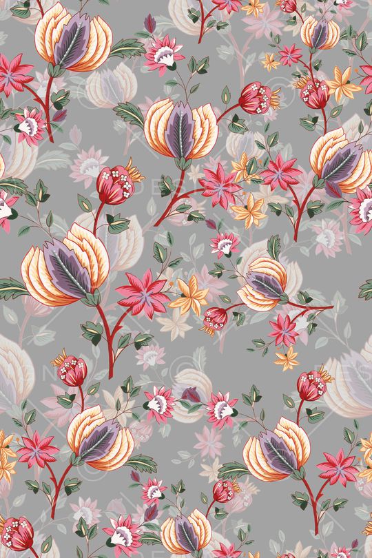 绿植树叶印花华亿平台图片