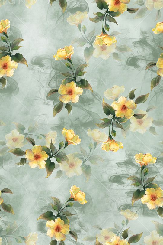 连衣裙印花华亿平台图片