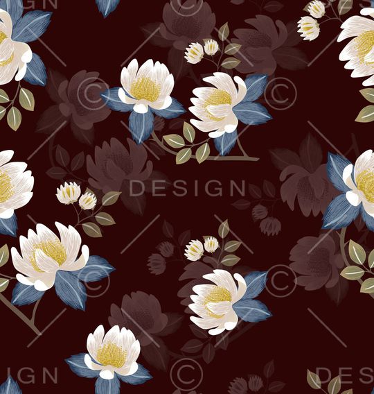 绿植树叶印花华亿平台图片