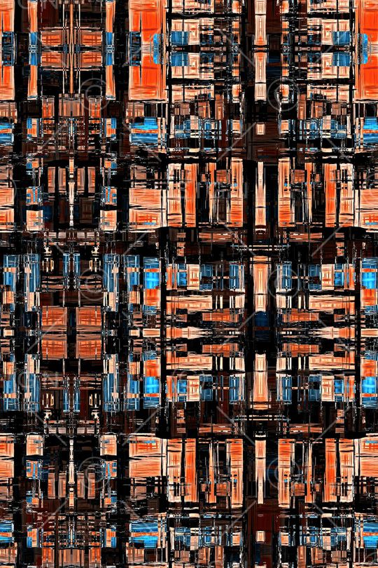 几何印花华亿平台图片