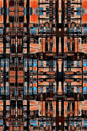 几何印花华亿平台图片