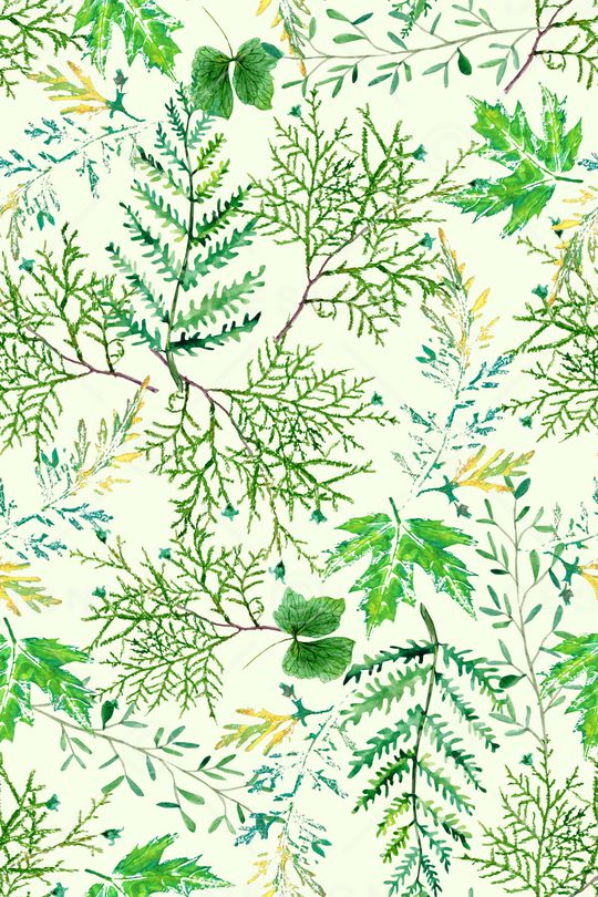 植物印花华亿平台图片