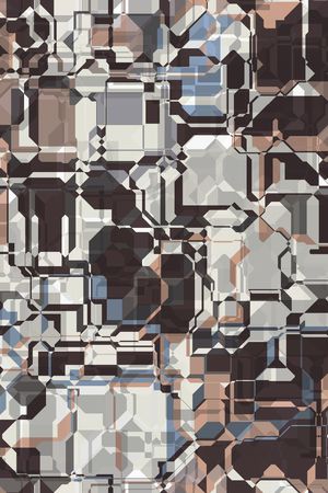 几何印花华亿平台图片