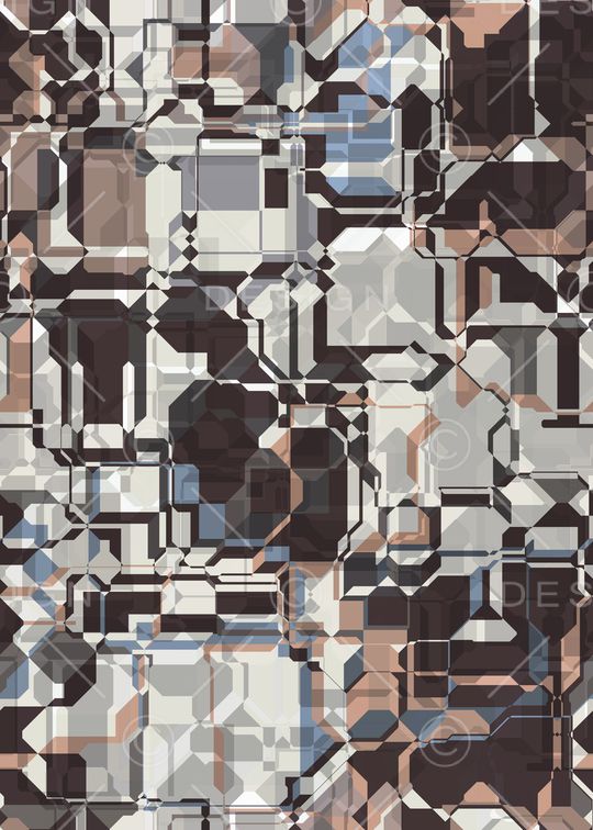 几何印花华亿平台图片