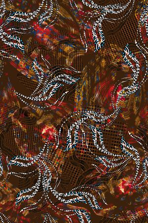 几何印花华亿平台图片