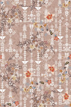 民族风印花华亿平台图片