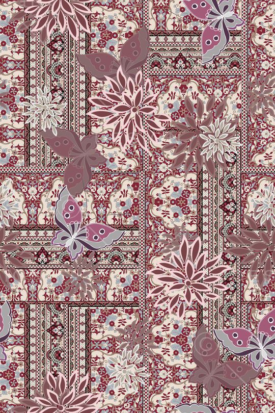 民族风印花华亿平台图片