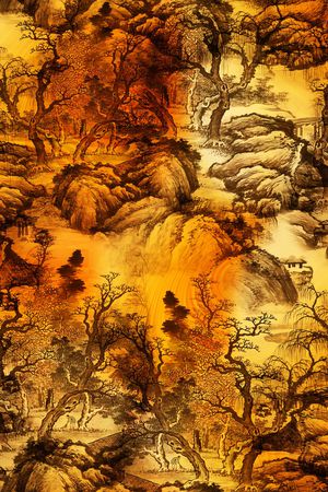 香云纱印花华亿平台图片