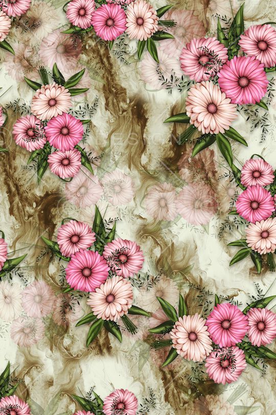 绿植树叶印花华亿平台图片