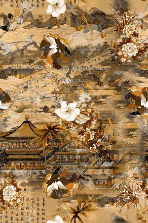 民族风印花华亿平台图片