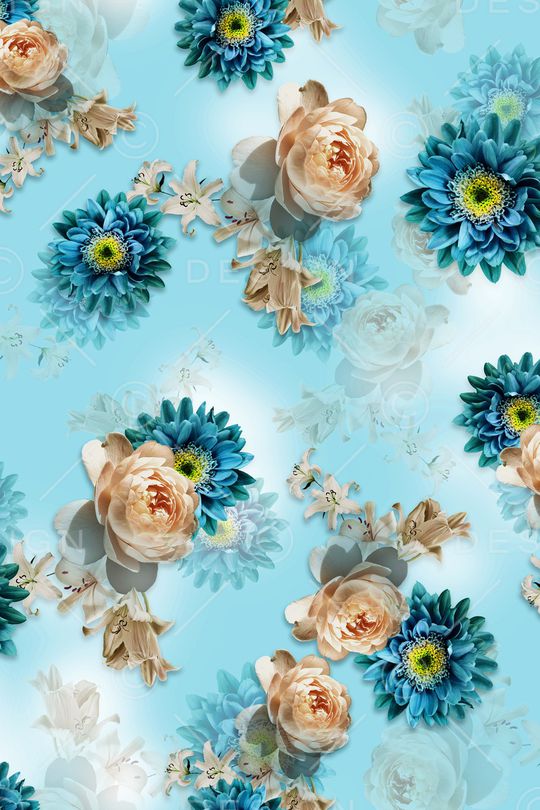 照片花卉印花华亿平台图片