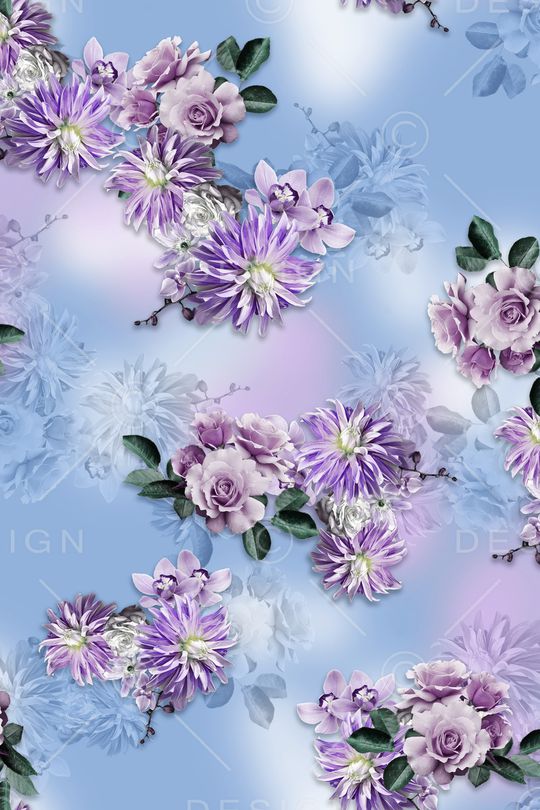 照片花卉印花华亿平台图片