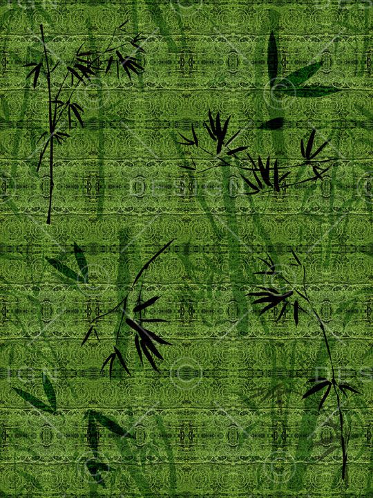 竹子印花华亿平台图片