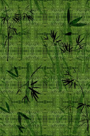 竹子印花华亿平台图片