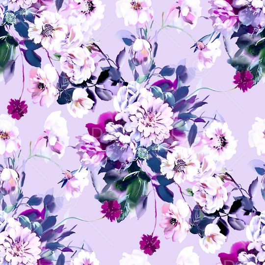 真丝印花华亿平台图片