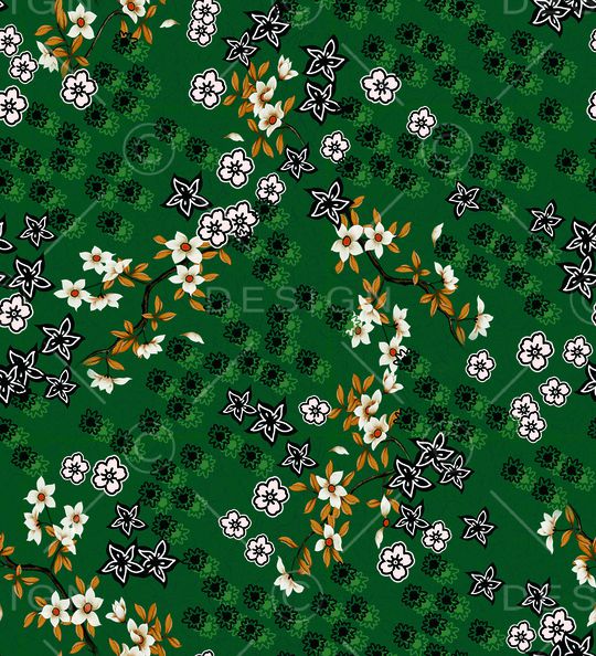 连衣裙印花华亿平台图片