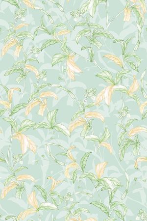 绿植树叶印花华亿平台图片