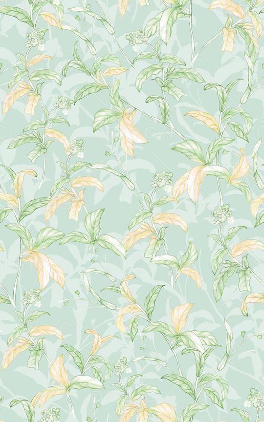 绿植树叶印花华亿平台图片