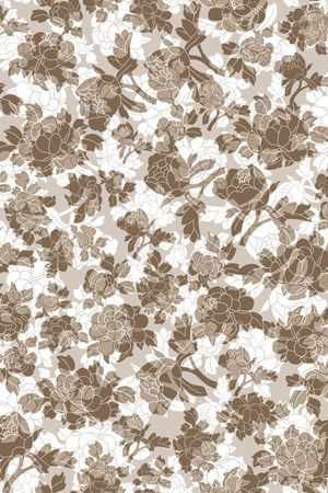 连衣裙印花华亿平台图片