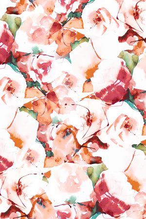 玫瑰花印花华亿平台图片