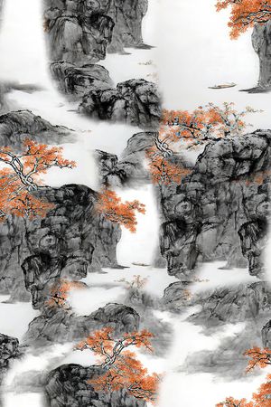 香云纱印花华亿平台图片