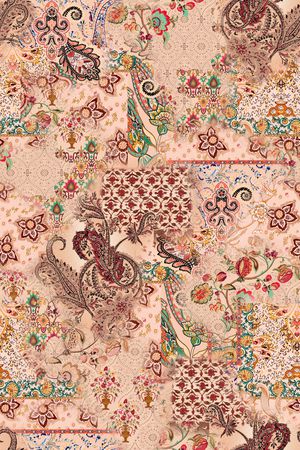 民族风印花华亿平台图片