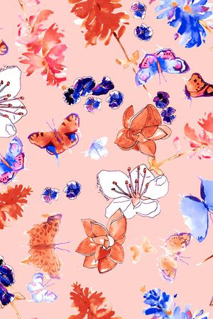 小清新印花华亿平台图片