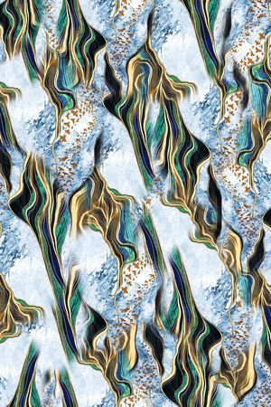 几何印花华亿平台图片