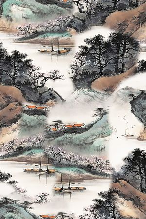 香云纱印花华亿平台图片