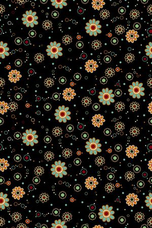 满版散花印花华亿平台图片